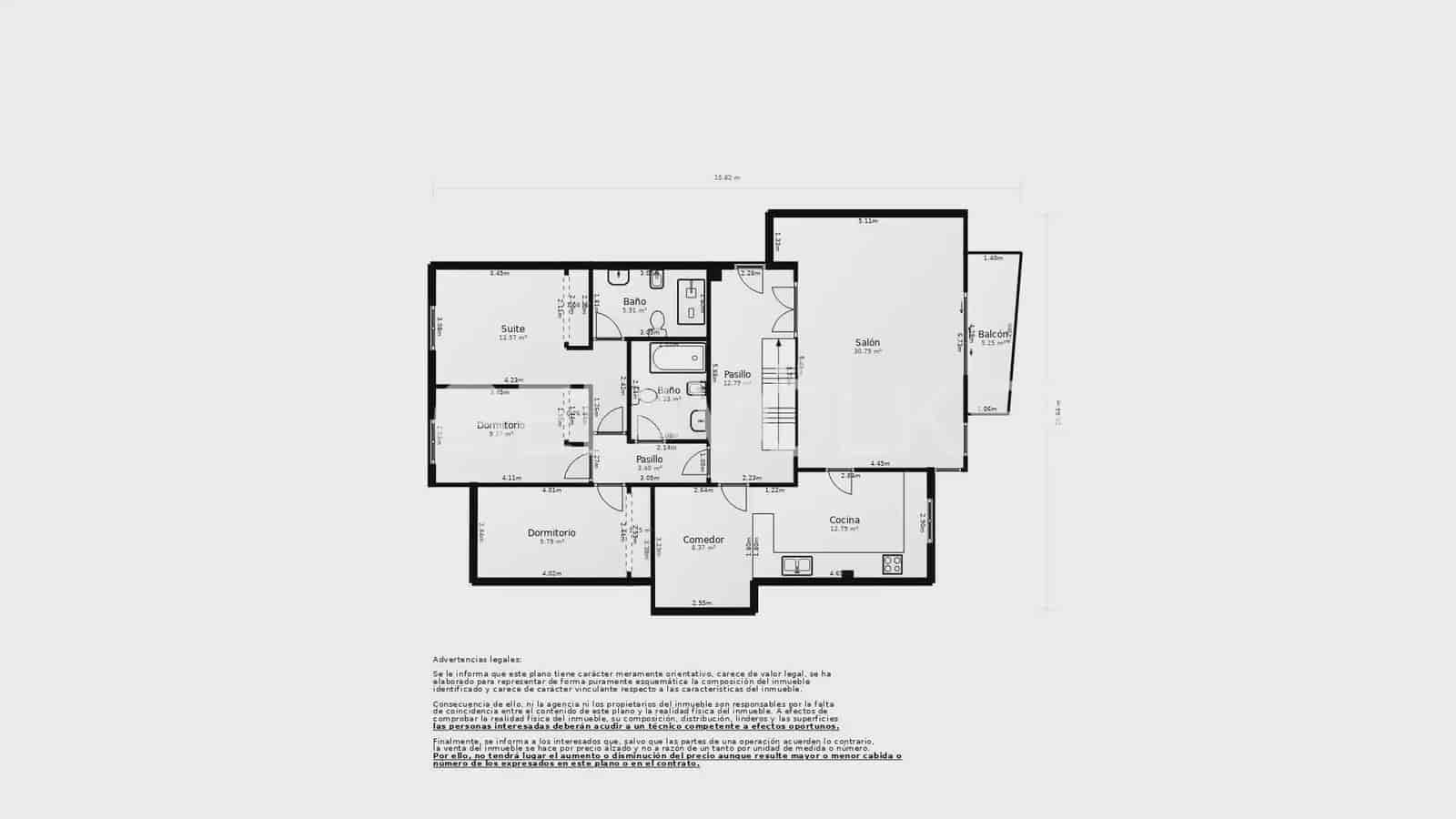 5 bedroom Penthouse for sale in Castello de la Plana with garage - € 398,000 (Ref: 9973879)