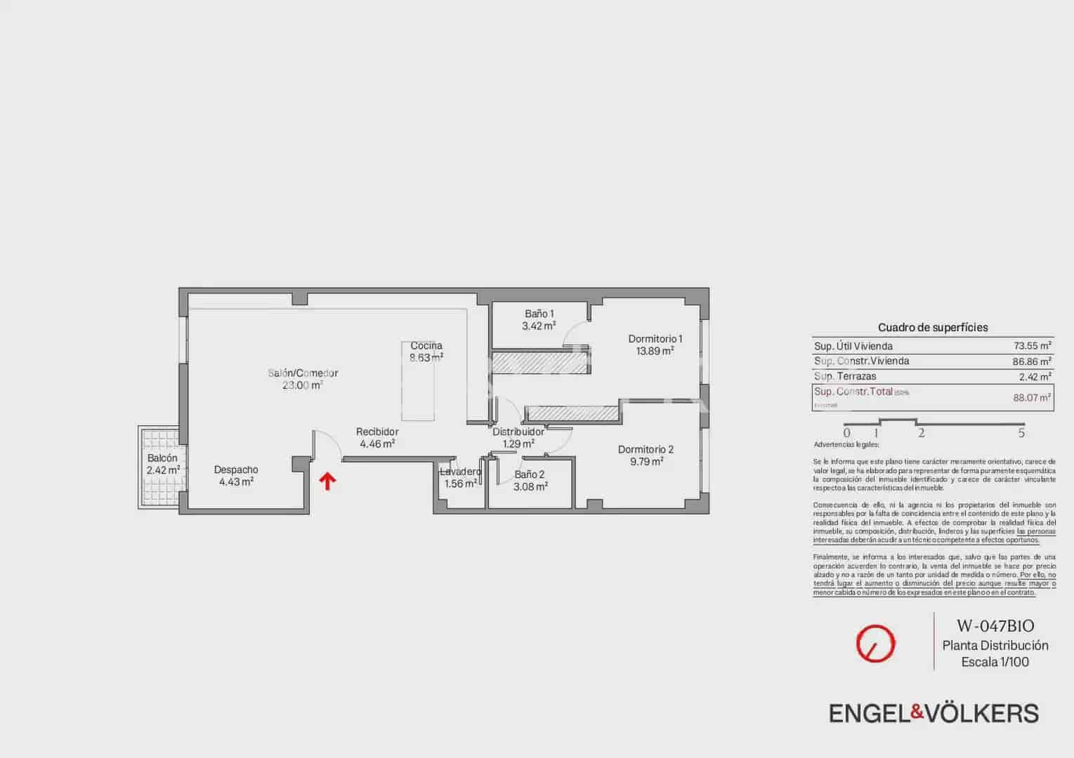 2 soveværelse Lejlighed til salg i Valencia by - € 680.000 (Ref: 9974242)
