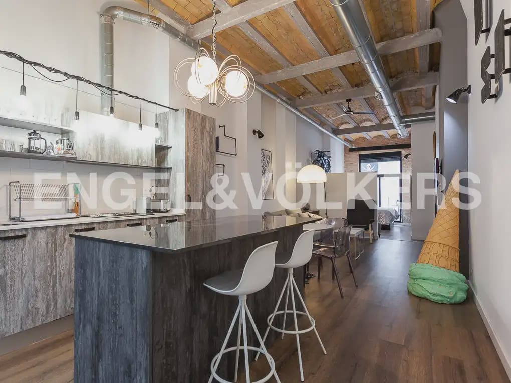 1 Zimmer Wohnung zu vermieten in Valencia Stadt - 1.400 € (Ref: 9976106)