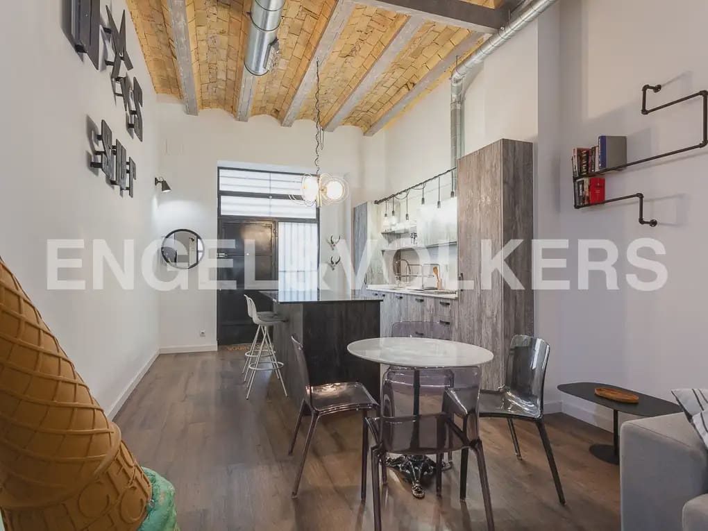1 Zimmer Wohnung zu vermieten in Valencia Stadt - 1.400 € (Ref: 9976106)