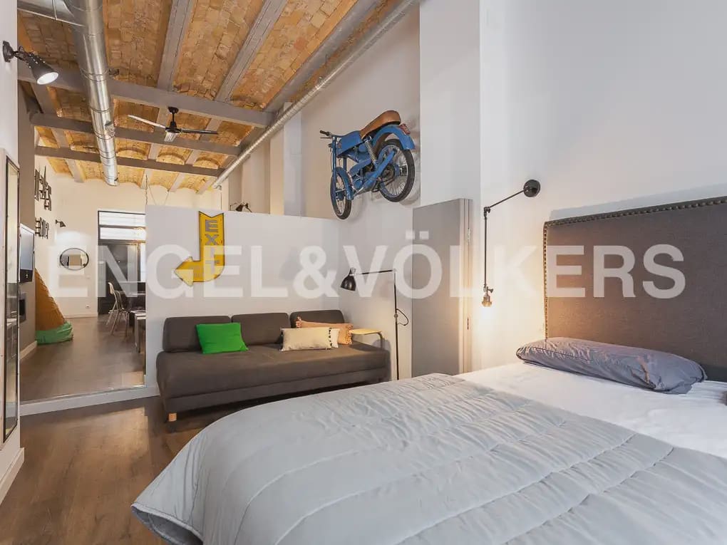 1 Zimmer Wohnung zu vermieten in Valencia Stadt - 1.400 € (Ref: 9976106)