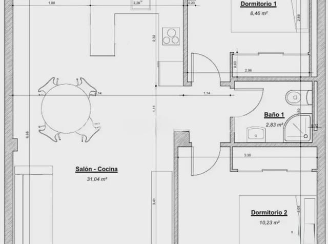 2 sypialnia Mieszkanie do wynajęcia w Trinitat, Miasto Walencja - 1 350 € (Ref: 9976353)