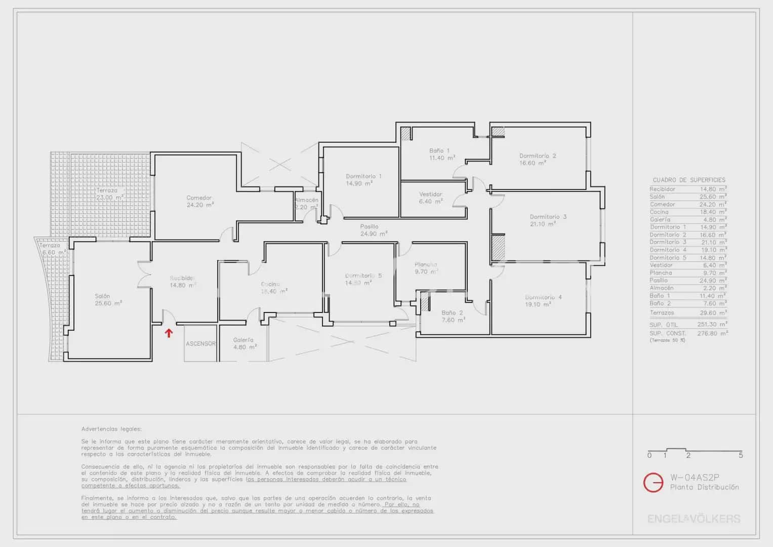 6 soverom Penthouse til salgs i Valencia by med garasje - € 1 750 000 (Ref: 9977830)