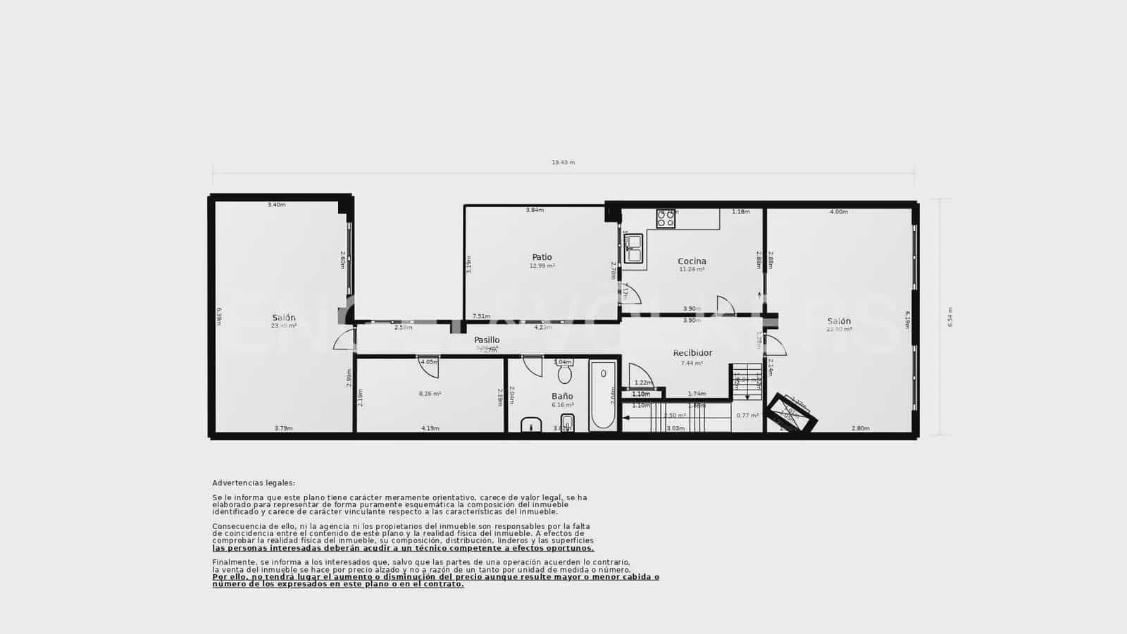 6 sovrum Lägenhet till salu i Oliva - 359 000 € (Ref: 9983202)