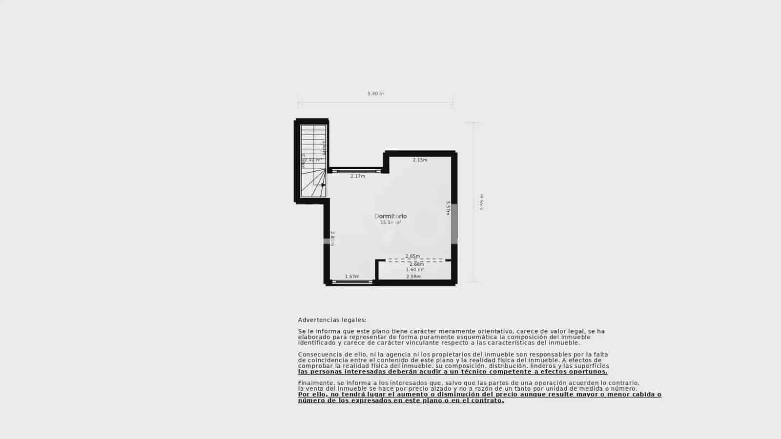 2 sovrum Takvåning till salu i Valencia stad - 440 000 € (Ref: 9987219)