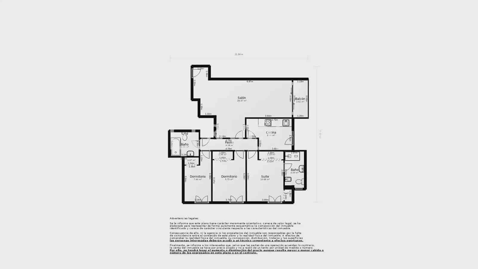 3 soverom Leilighet til salgs i Valencia by med svømmebasseng garasje - € 490 000 (Ref: 9991550)