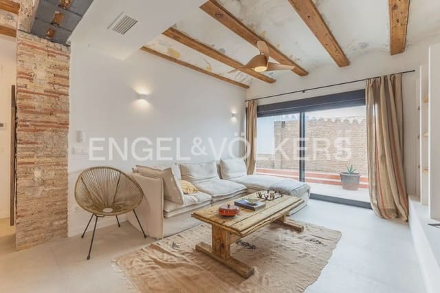 1 soverom Leilighet til leie i Trinitat, Valencia by - € 2 500 (Ref: 9997551)