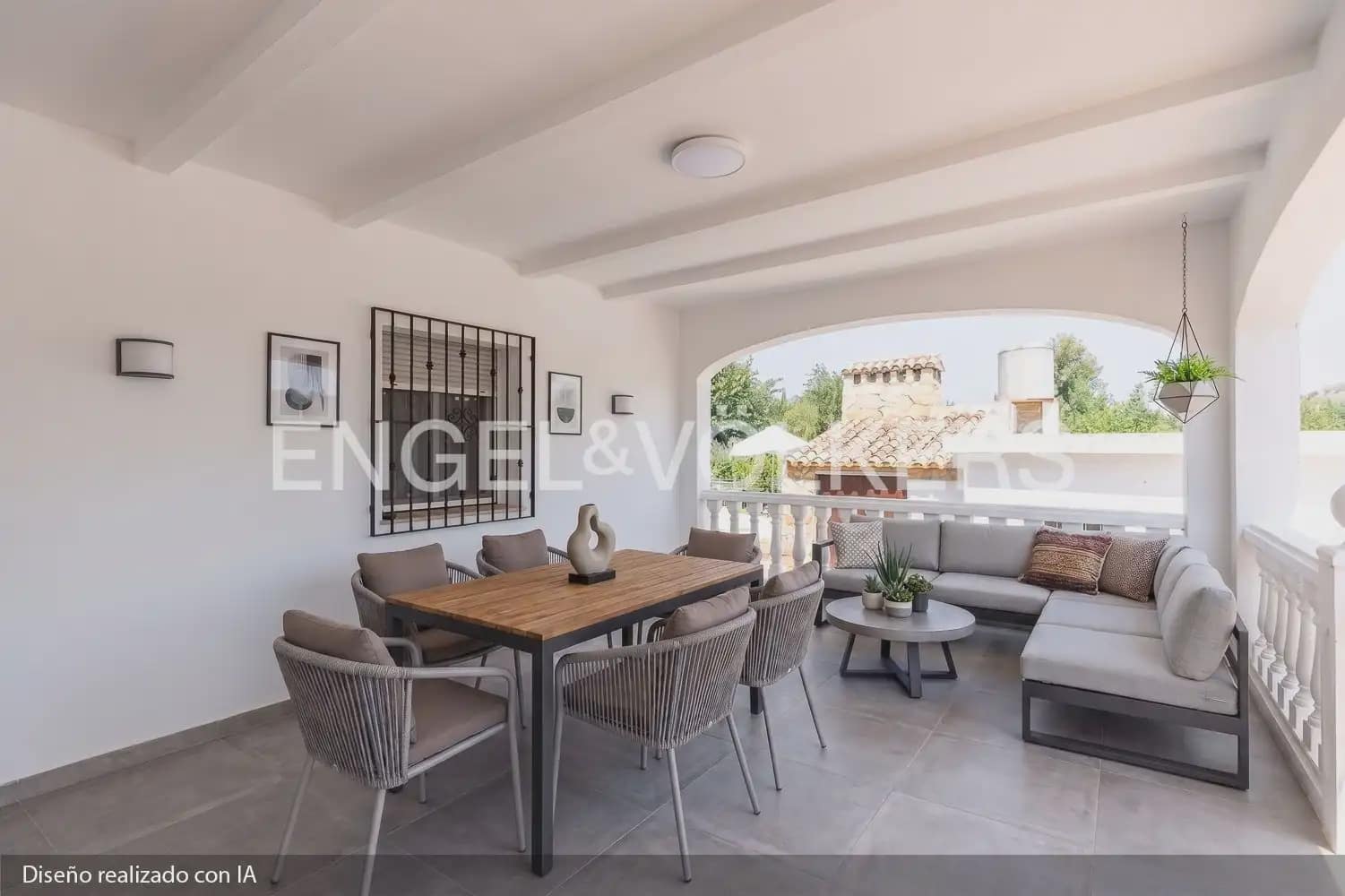5 sypialnia Finka/Dom wiejski na sprzedaż w Rafelguaraf z garażem - 298 000 € (Ref: 9997957)