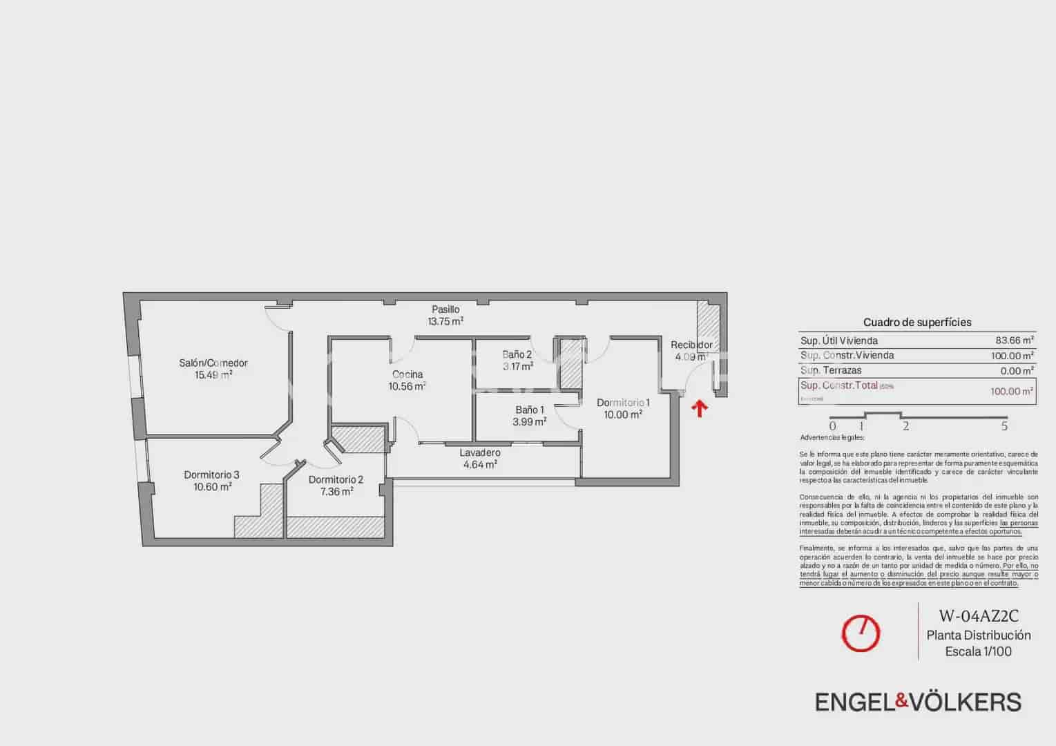 3 makuuhuone Asunto myytävänä paikassa Valencia kaupunki - 335 000 € (Ref: 9998985)