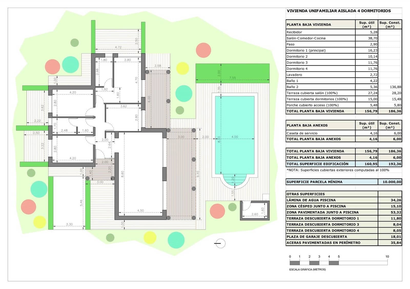 4 Zimmer Villa zu verkaufen in Rodriguillo mit Pool - 484.000 € (Ref: 10073638)