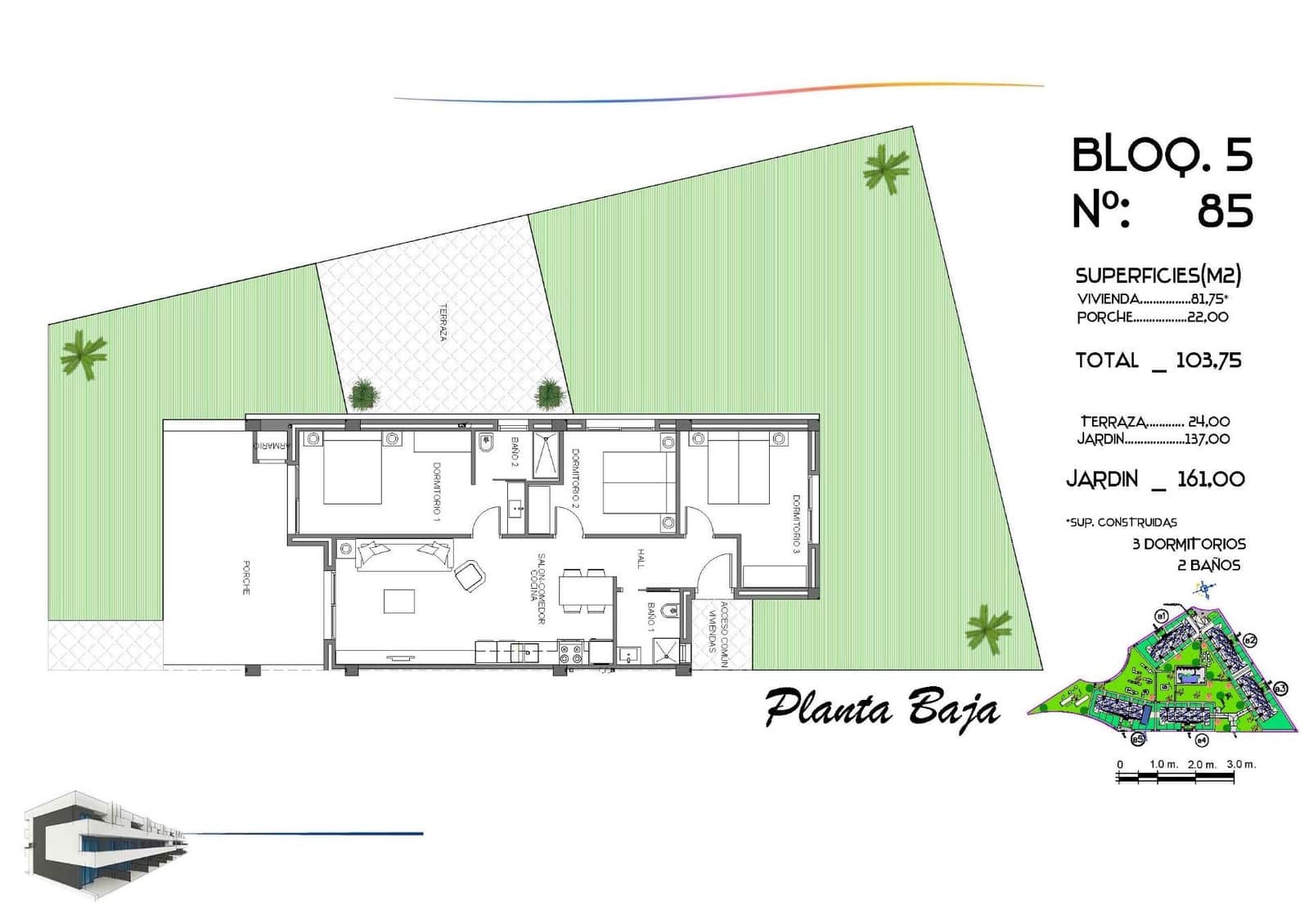 3 Zimmer Apartment zu verkaufen in El Raso mit Pool Garage - 252.000 € (Ref: 10073838)