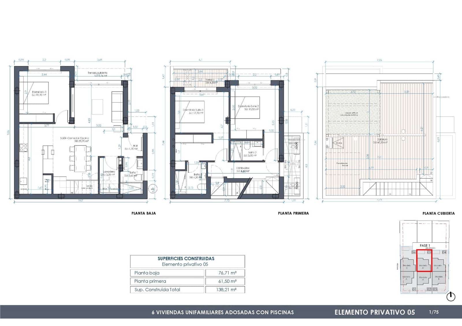 3 Zimmer Villa zu verkaufen in Benijofar mit Pool Garage - 465.000 € (Ref: 10073873)