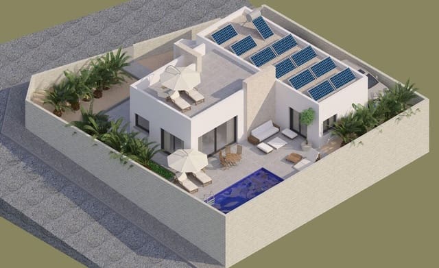 Chalet de 3 habitaciones en Benijófar en venta con piscina garaje - 566.000 € (Ref: 10074134)