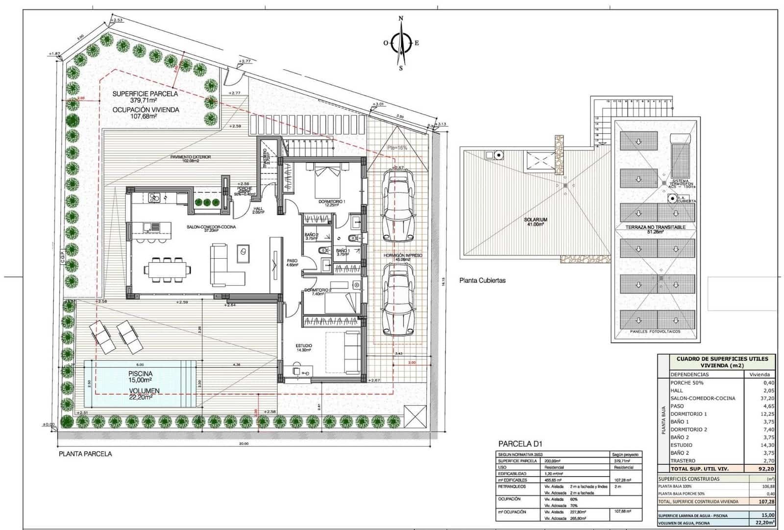Chalet de 3 habitaciones en Benijófar en venta con piscina garaje - 566.000 € (Ref: 10074134)