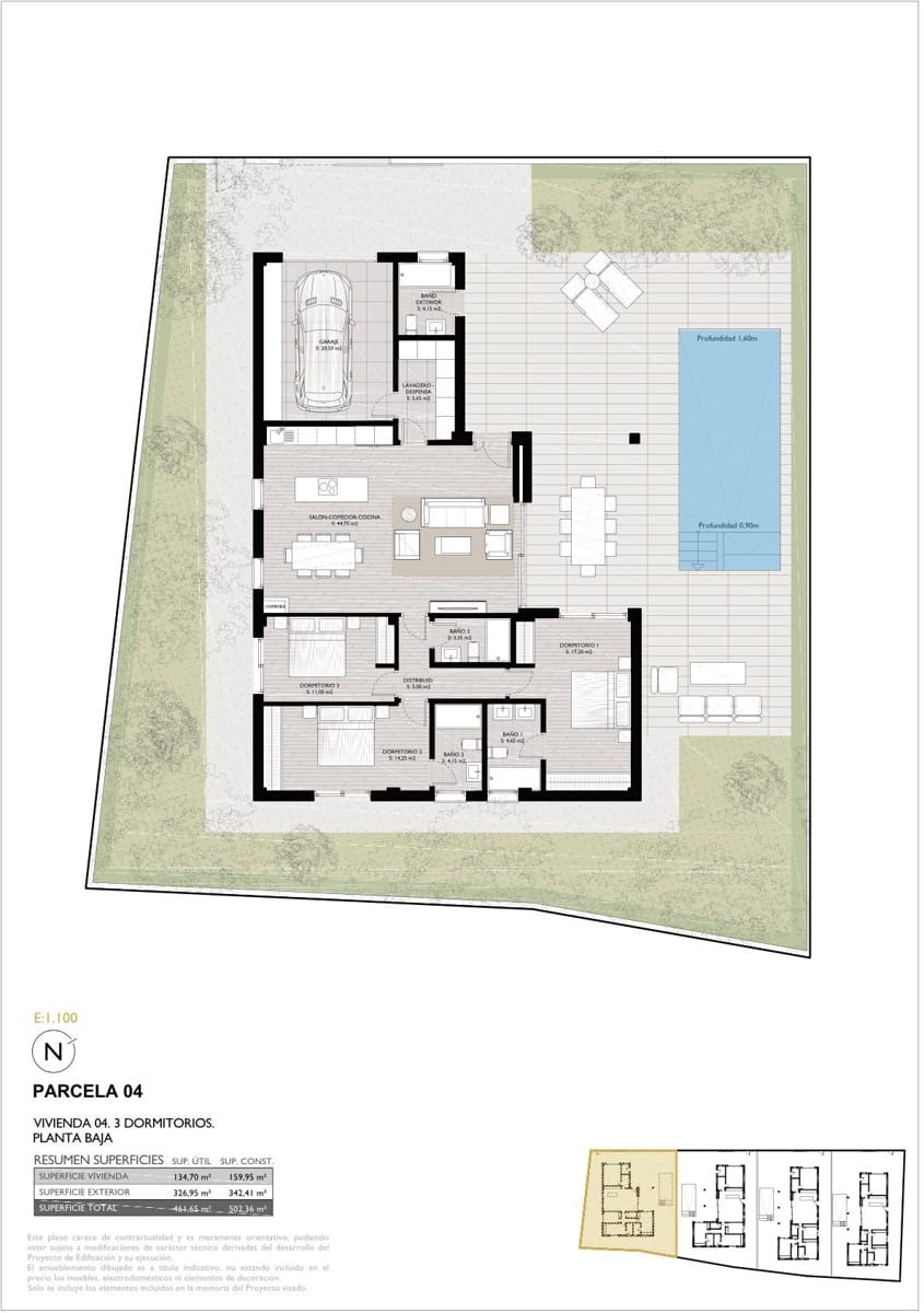 3 soveværelse Villa til salg i Lo Pagan med swimmingpool garage - € 809.950 (Ref: 10074289)