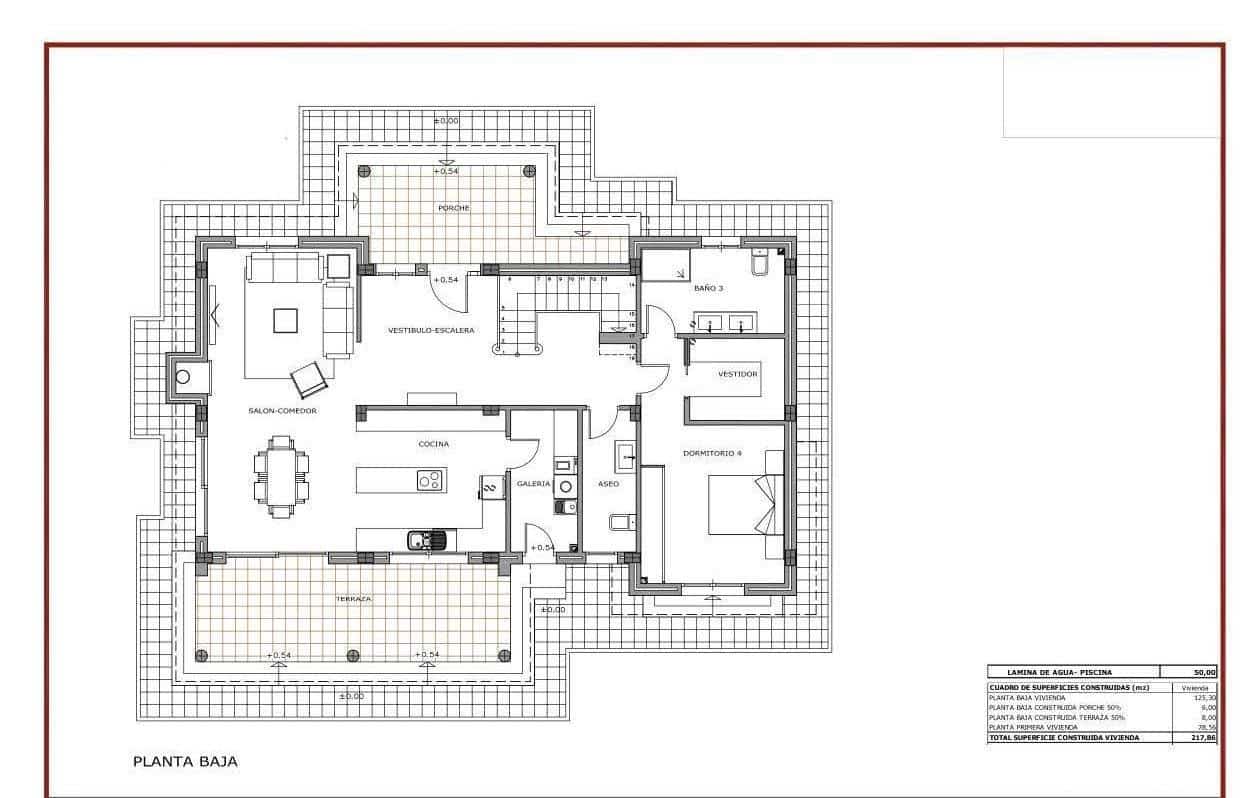 4 soveværelse Villa til salg i Pinoso med swimmingpool - € 491.000 (Ref: 10074322)
