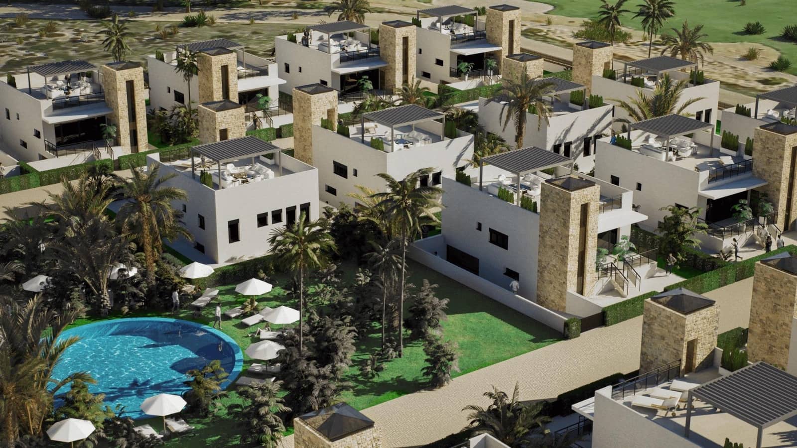 2 soveværelse Villa til salg i Mazarron med swimmingpool garage - € 289.000 (Ref: 10074433)