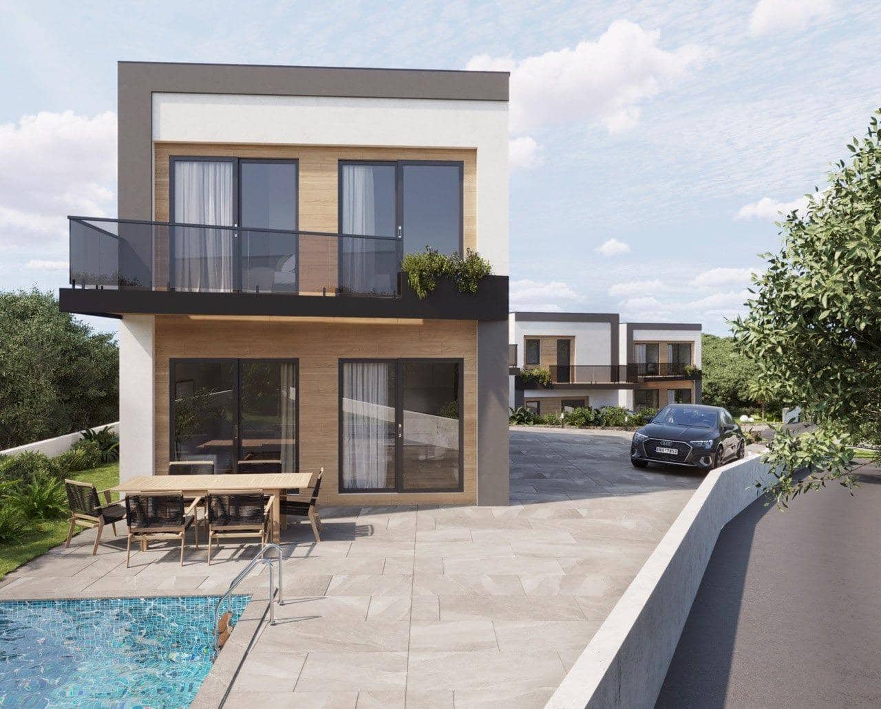 3 sypialnia Willa na sprzedaż w Finestrat z basenem garażem - 550 000 € (Ref: 10074467)
