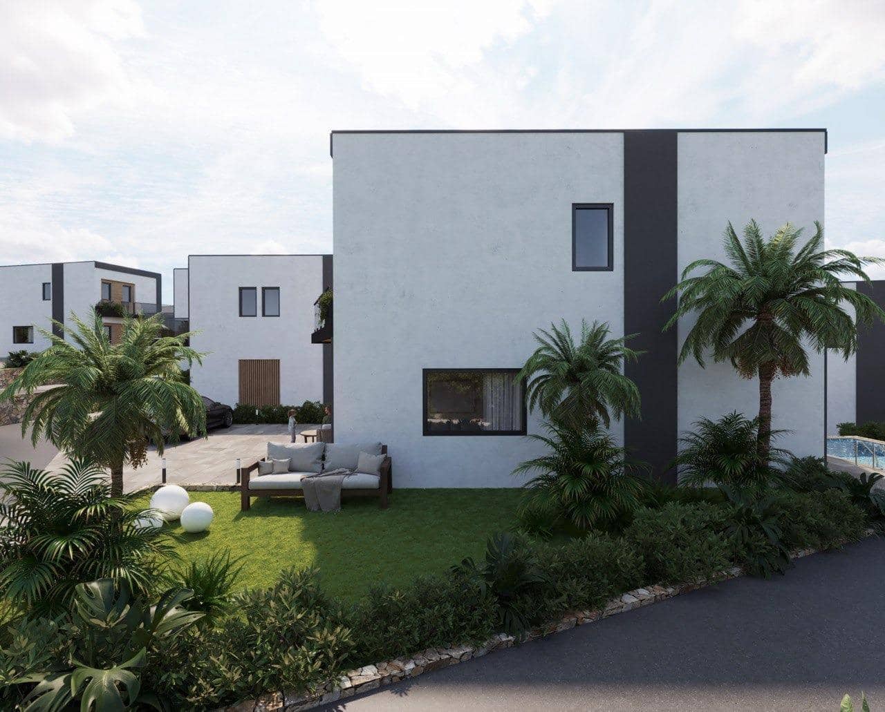 3 sypialnia Willa na sprzedaż w Finestrat z basenem garażem - 550 000 € (Ref: 10074467)