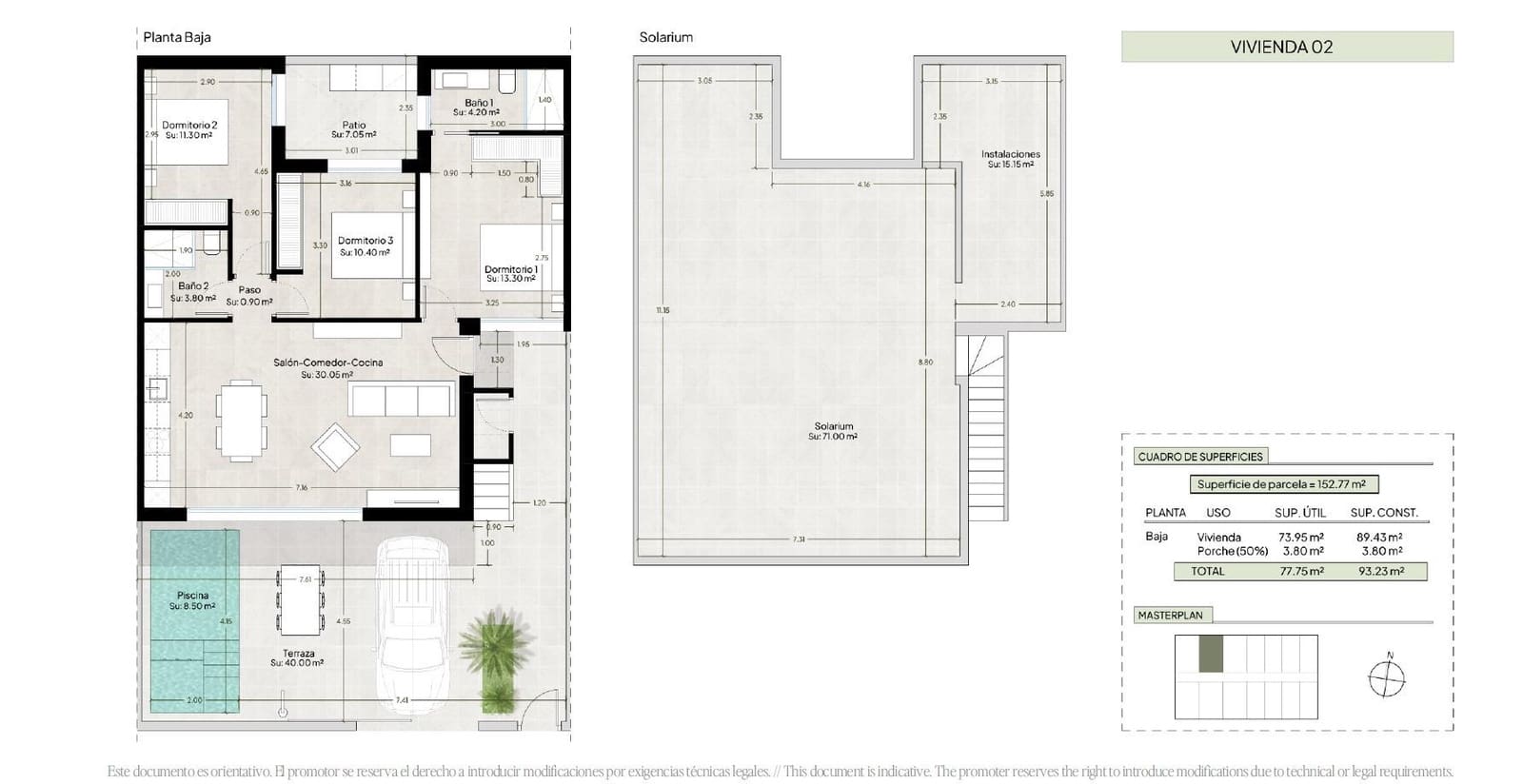 3 soveværelse Byhus til salg i Condado de Alhama med swimmingpool garage - € 329.000 (Ref: 10086970)