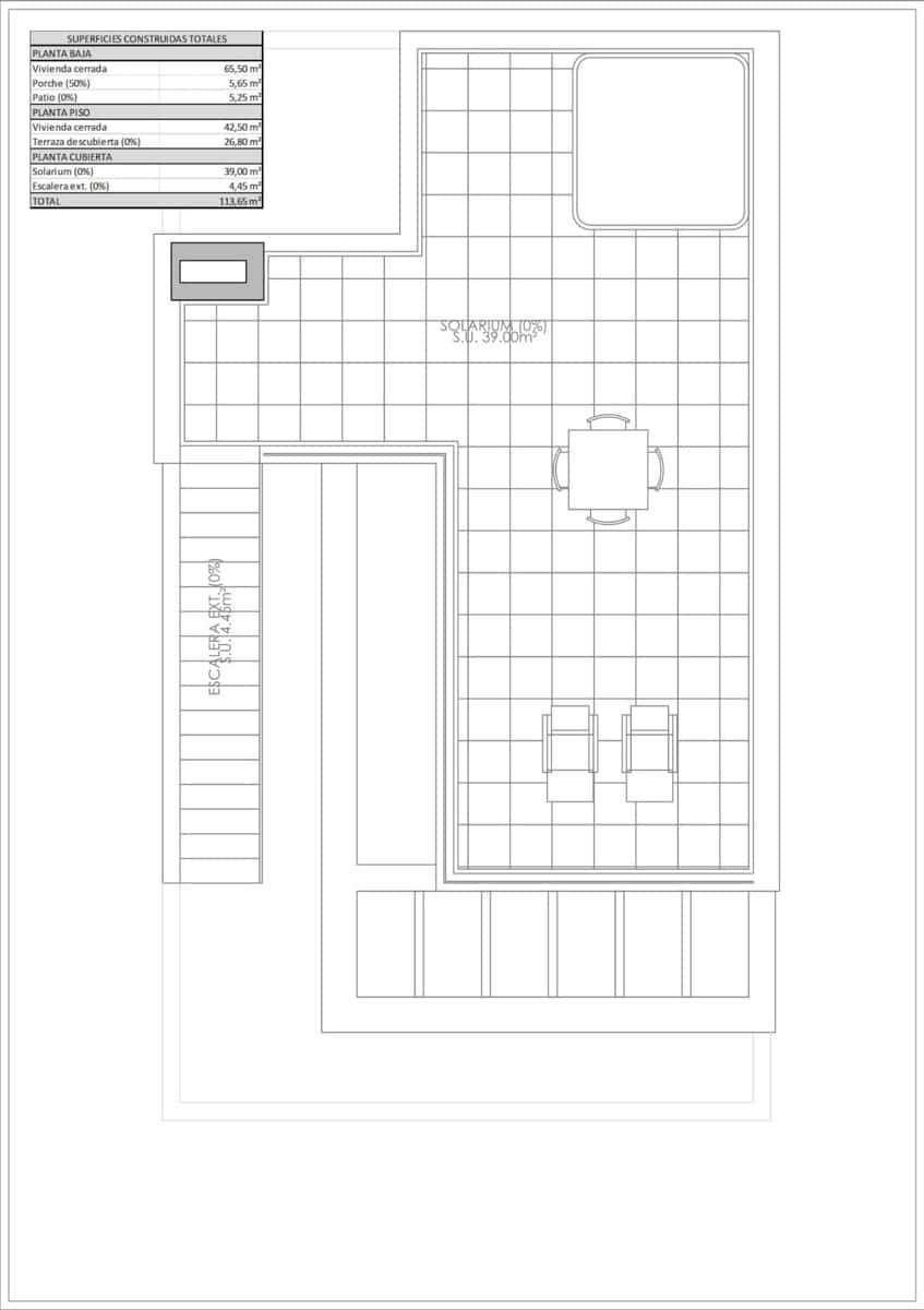 3 soveværelse Byhus til salg i Rojales med swimmingpool garage - € 396.900 (Ref: 10087282)