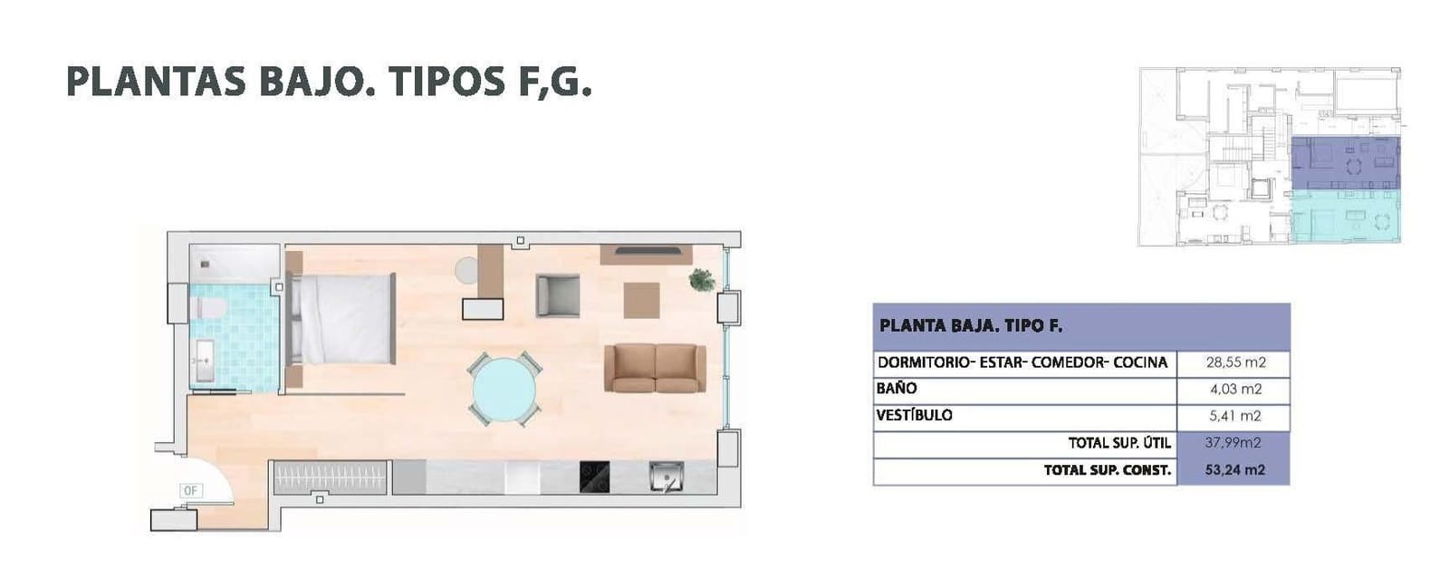 1 sovrum Lägenhet till salu i Guardamar del Segura med pool garage - 169 000 € (Ref: 10087374)