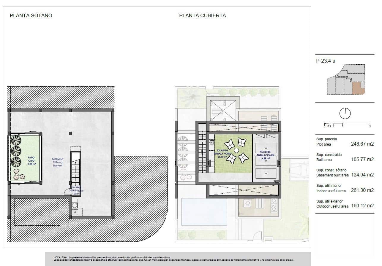 3 makuuhuone Huvila myytävänä paikassa Torre-Pacheco mukana uima-altaan 
autotalli - 755 000 € (Ref: 10087499)