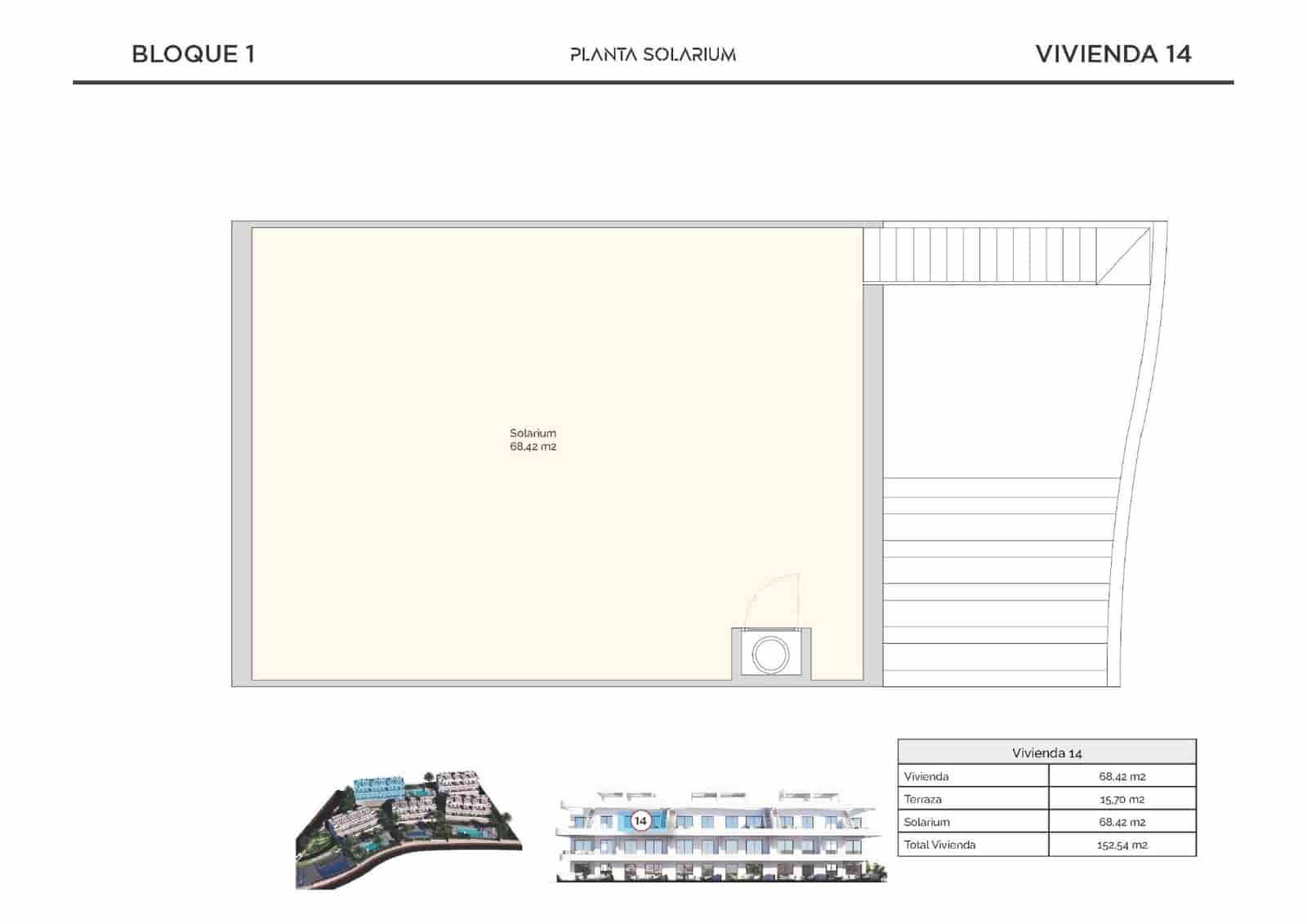 2 camera da letto Attico in vendita in Finestrat con piscina garage - 402.900 € (Rif: 10087505)