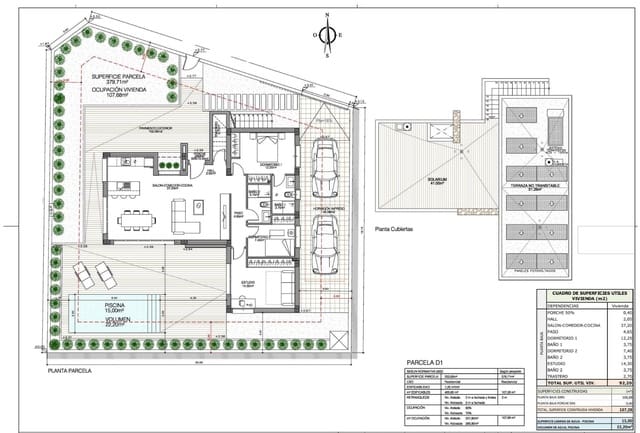 3 quarto Moradia para venda em Benijófar com piscina garagem - 566 000 € (Ref: 10087666)