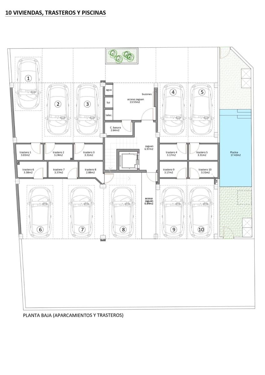 3 quarto Penthouse para venda em Lo Pagan com piscina garagem - 949 900 € (Ref: 10087870)