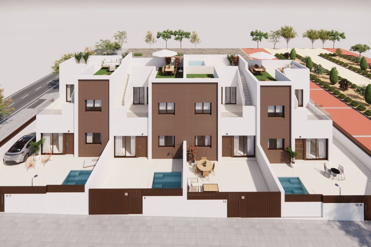 3 soverom Hus til salgs i Pilar de la Horadada med svømmebasseng garasje - € 285 500 (Ref: 10088134)