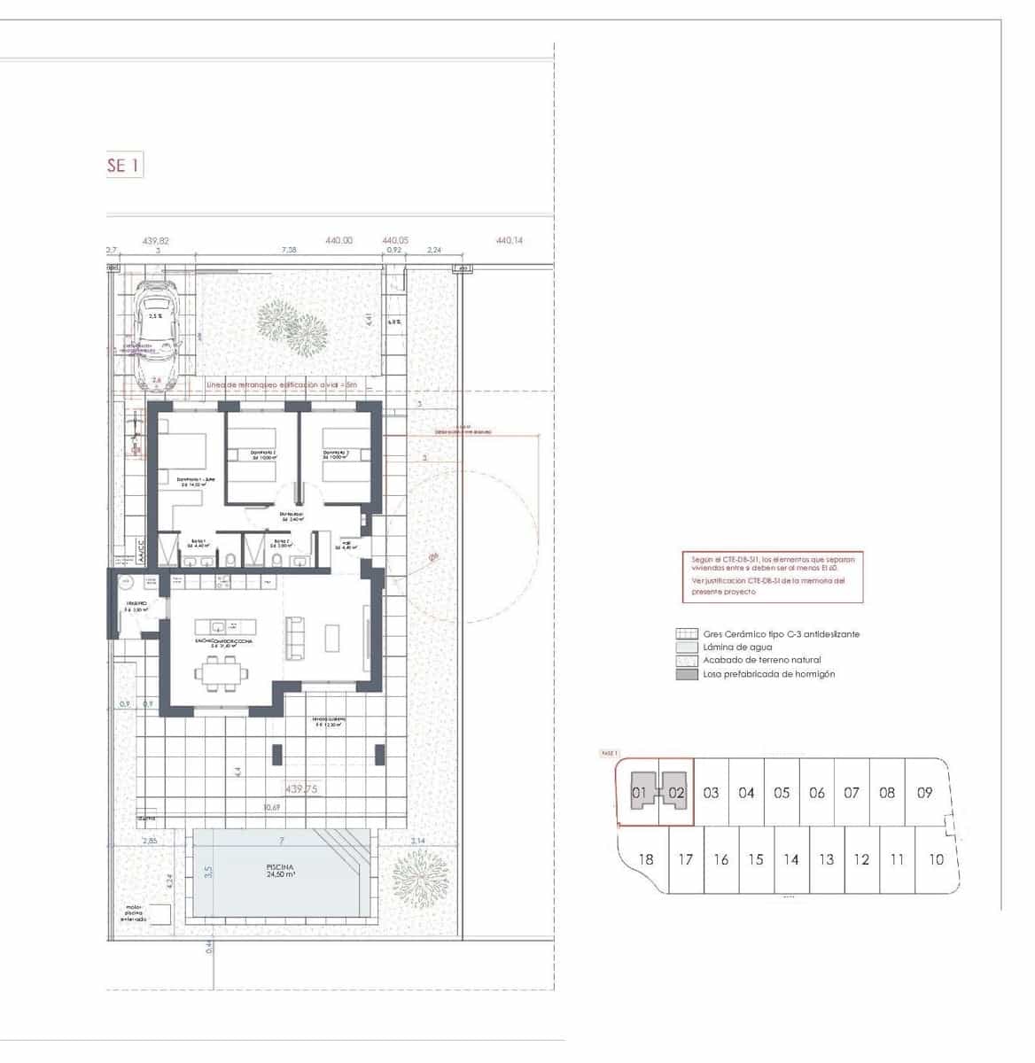 3 chambre Villa/Maison à vendre à La Romana avec piscine garage - 340 000 € (Ref: 10096373)