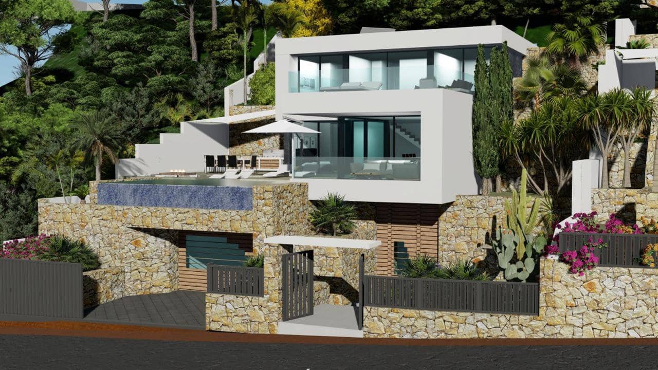 4 soverom Villa til salgs i Calpe / Calp med svømmebasseng - € 1 550 000 (Ref: 8218839)