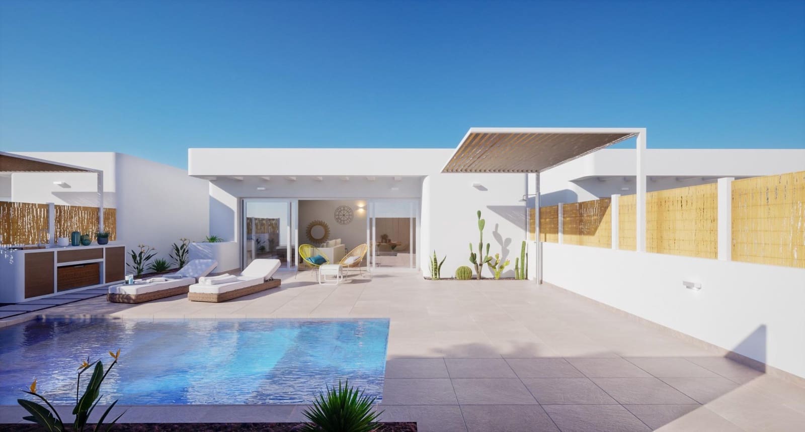 3 chambre Villa/Maison à vendre à Los Alcazares avec piscine garage - 499 900 € (Ref: 8336184)