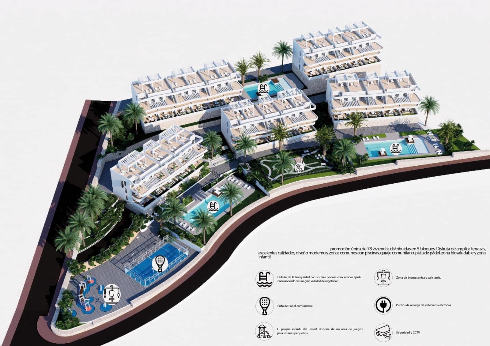 Apartamento de 2 habitaciones en Finestrat en venta con piscina garaje - 329.900 € (Ref: 8830813)