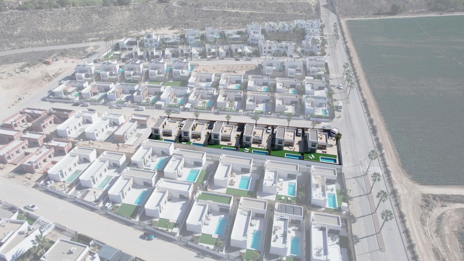 3 soveværelse Villa til salg i Algorfa med swimmingpool garage - € 535.000 (Ref: 8831253)