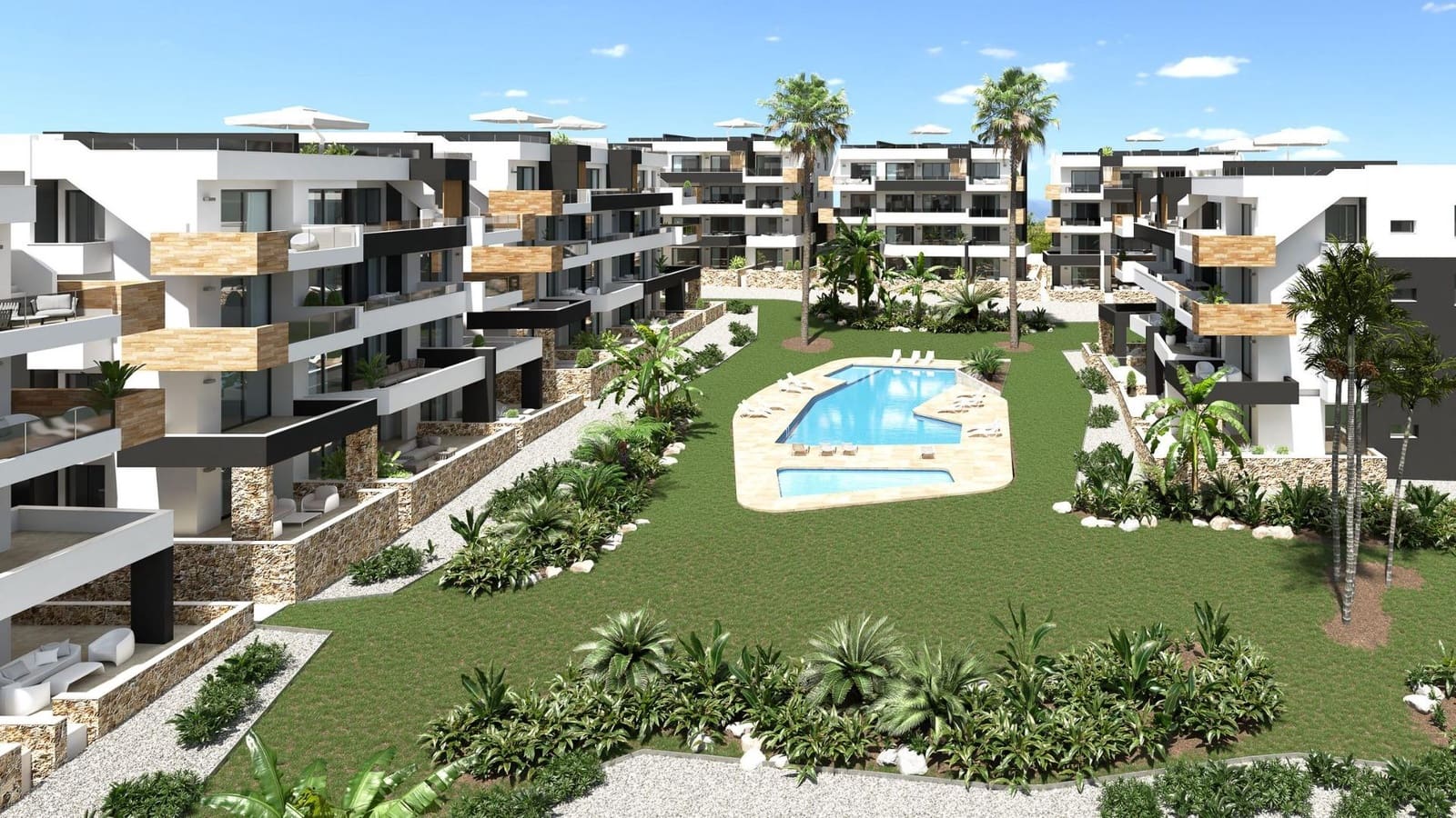 2 soveværelse Lejlighed til salg i Los Altos med swimmingpool garage - € 272.000 (Ref: 9083245)