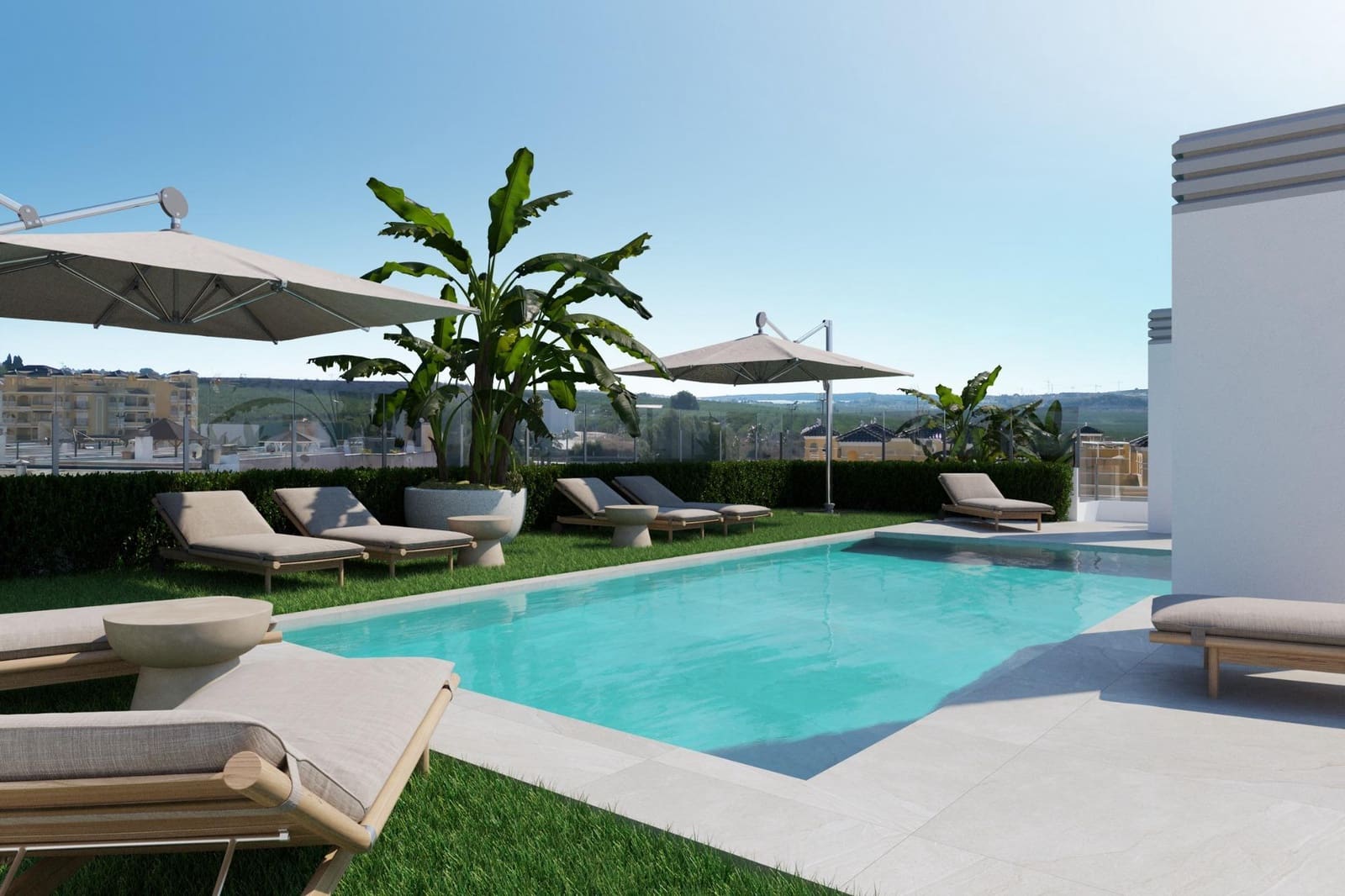 3 bedroom Penthouse for sale in Algorfa with pool - € 225,570 (Ref: 9083523)