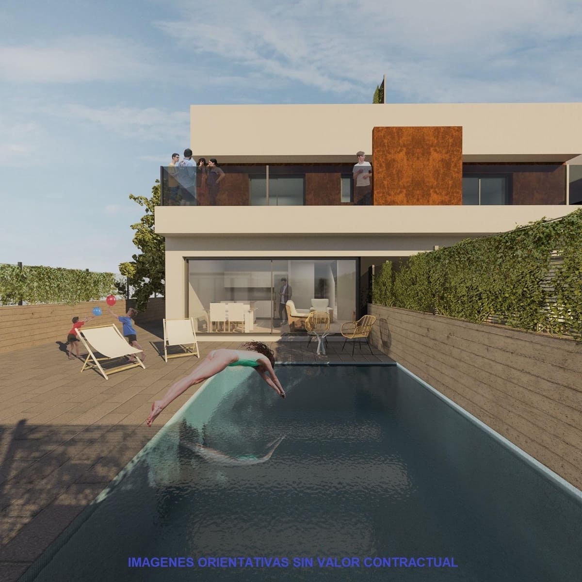 3 bedroom Townhouse for sale in Santiago de la Ribera with pool garage - € 405,000 (Ref: 9083710)