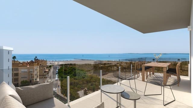 2 soveværelse Penthouse til salg i Playa Tamarit - Playa Lissa, Santa Pola med swimmingpool garage - € 420.000 (Ref: 9083722)