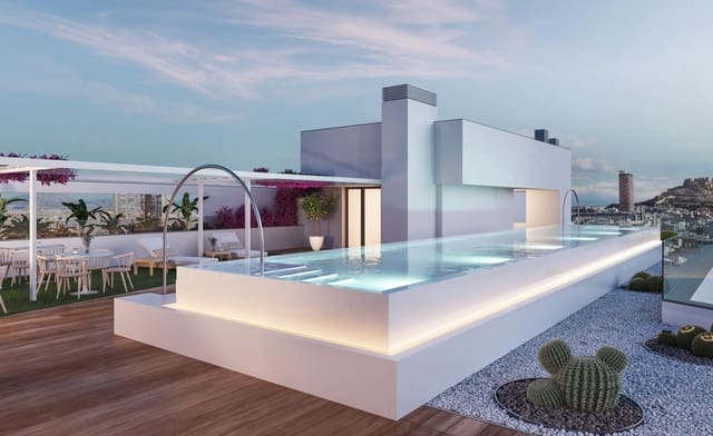 3 soveværelse Lejlighed til salg i Benalúa, Alicante by med swimmingpool garage - € 371.600 (Ref: 9083774)