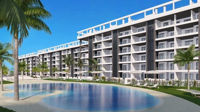 2 makuuhuone Huoneisto myytävänä paikassa Torreblanca, Torrevieja mukana uima-altaan 
autotalli - 285 000 € (Ref: 9156830)