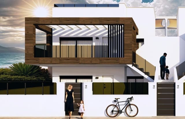 2 soveværelse Bungalow til salg i Los Peñascos - El Salero - Los Imbernones, San Pedro del Pinatar med swimmingpool garage - € 288.000 (Ref: 9157384)