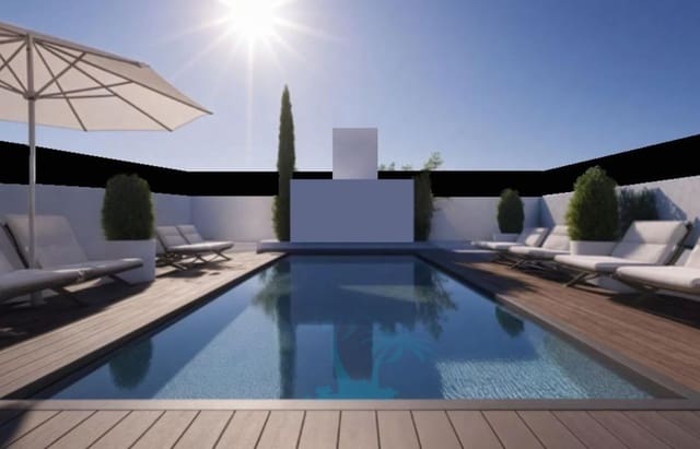 2 soveværelse Bungalow til salg i Los Peñascos - El Salero - Los Imbernones, San Pedro del Pinatar med swimmingpool garage - € 288.000 (Ref: 9157384)