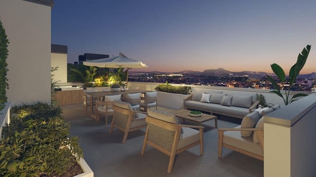 2 Zimmer Penthouse zu verkaufen in San Agustín, Alicante / Alacant Stadt mit Pool Garage - 337.000 € (Ref: 9157410)