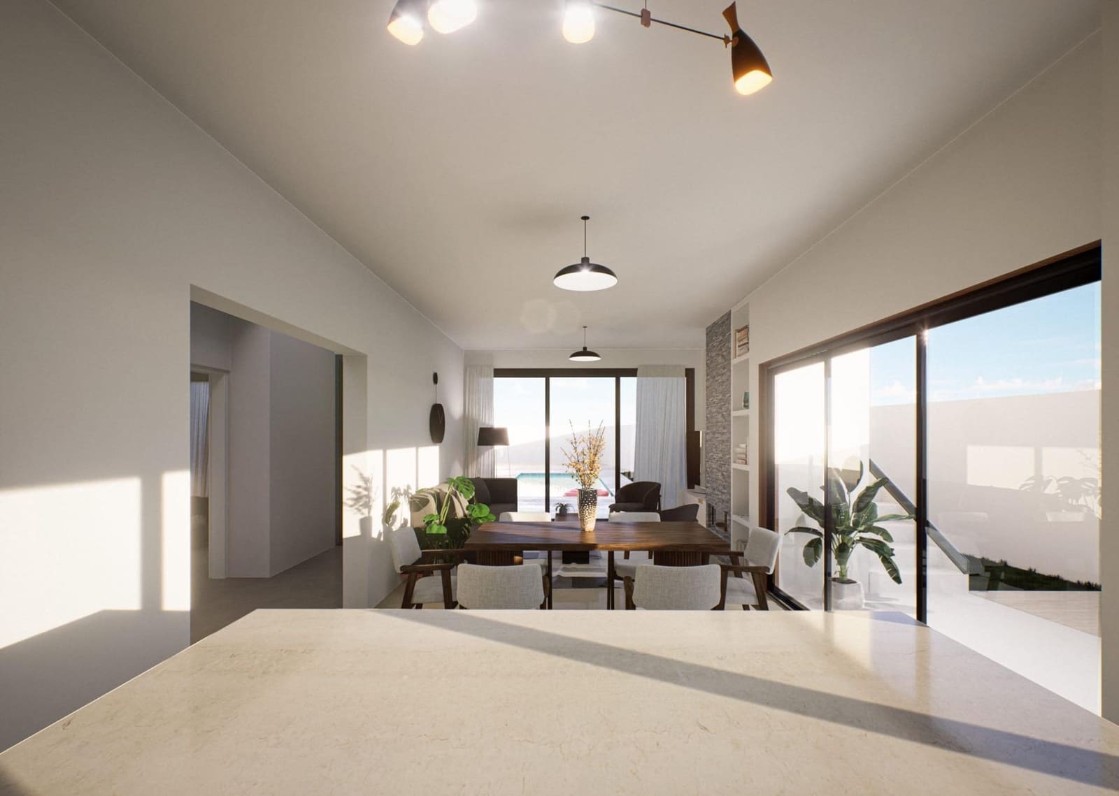 3 slaapkamer Villa te koop in Las Casicas met zwembad garage - € 360.000 (Ref: 9316038)