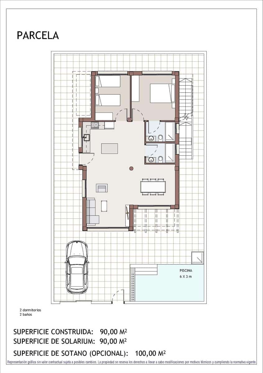 2 bedroom Villa for sale in Vera with pool garage - € 539,000 (Ref: 9316203)