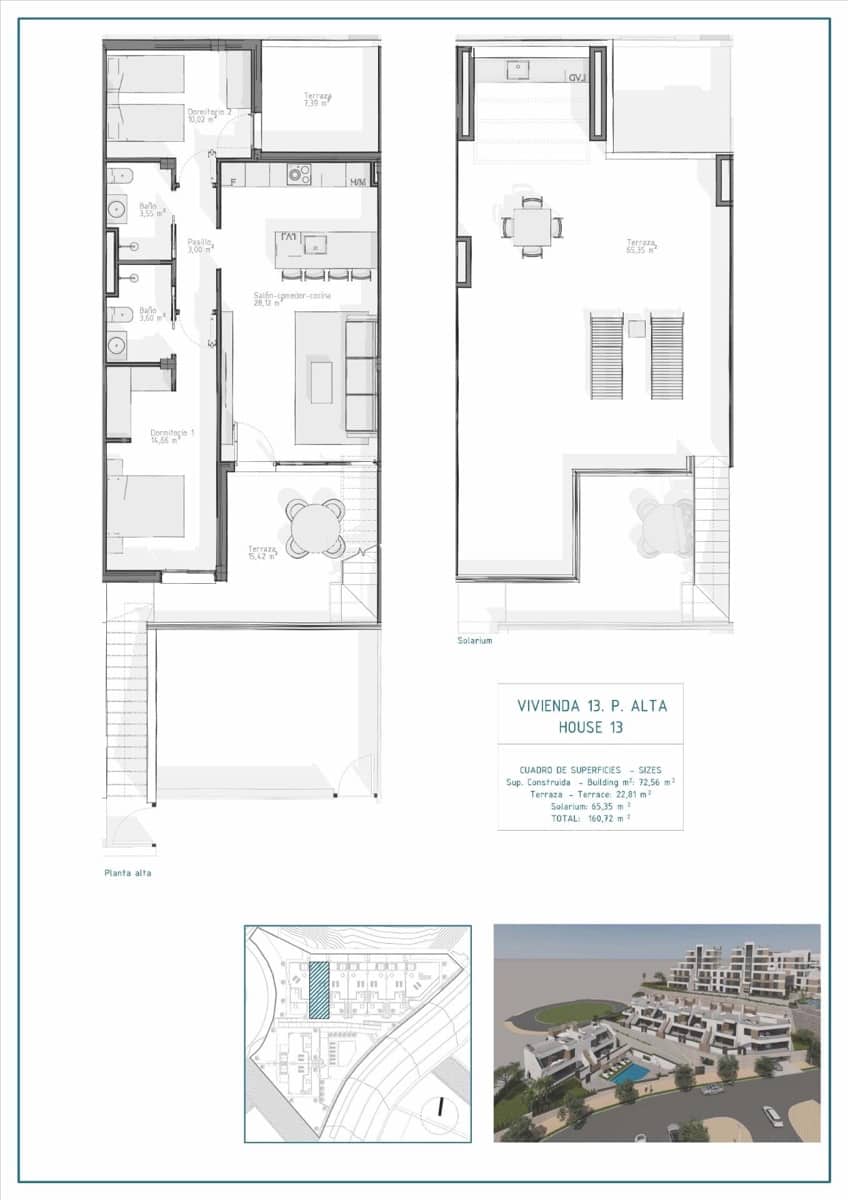 2 soverom Bungalow til salgs i Vera med svømmebasseng garasje - € 298 500 (Ref: 9316580)
