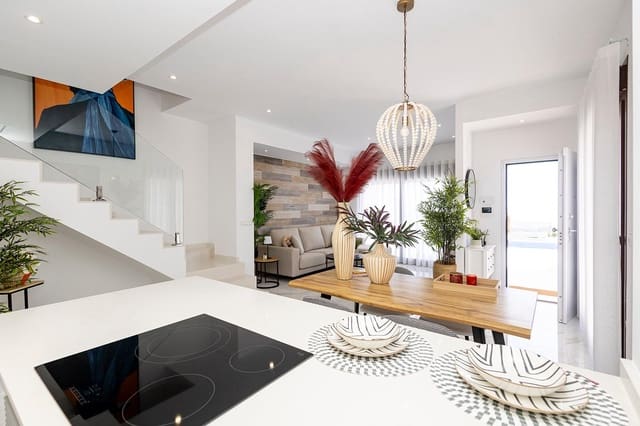 3 sypialnia Willa na sprzedaż w Polop z basenem garażem - 639 000 € (Ref: 9316830)