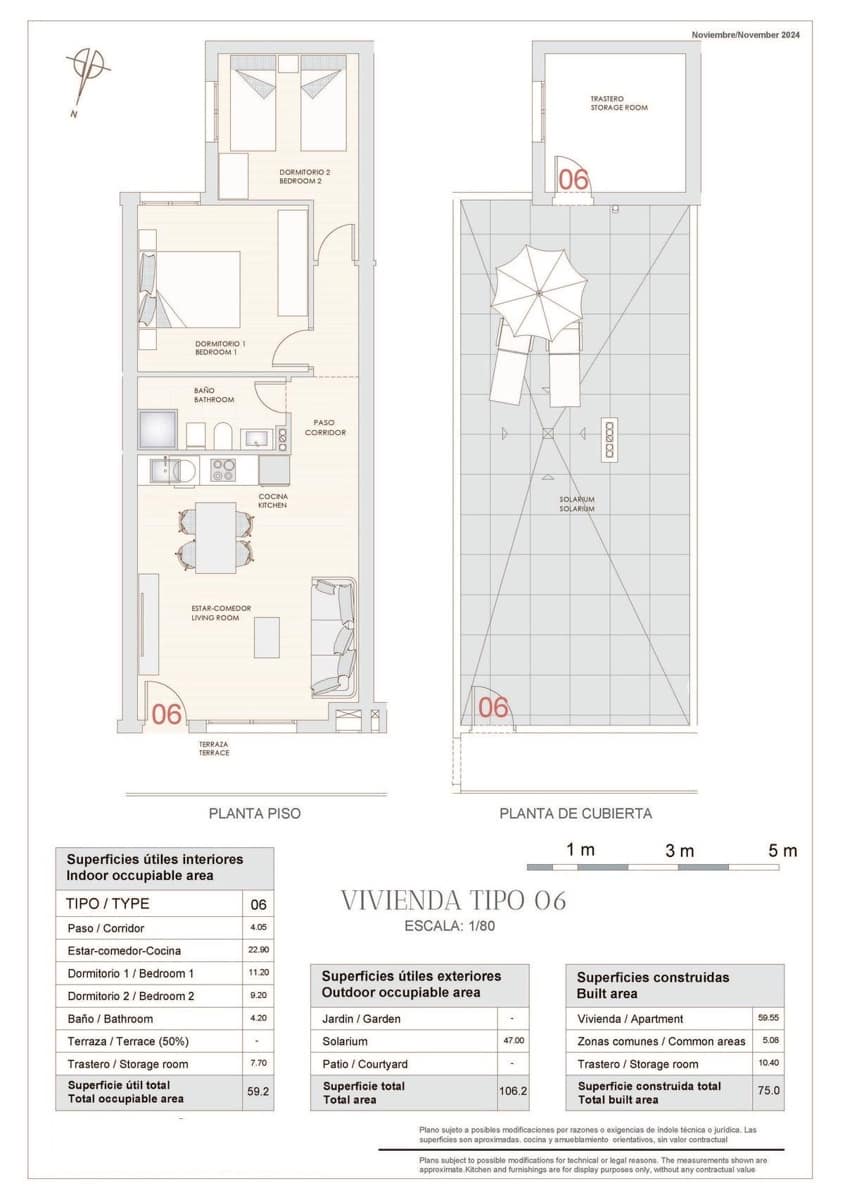 2 slaapkamer Bungalow te koop in La Canalosa met zwembad - € 136.900 (Ref: 9320184)